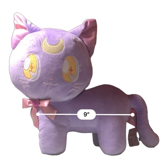 Sailor Moon Luna Cat Plush - Picture 2 of 5
